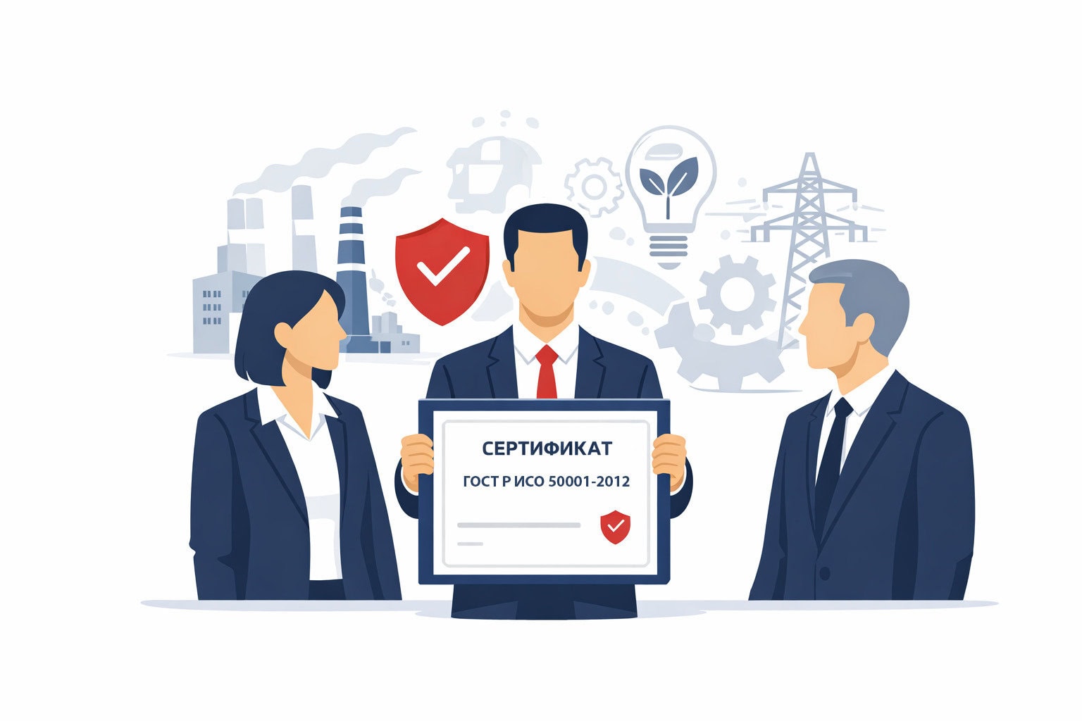 Оформление сертификата ГОСТ Р ИСО 50001-2012 в Майкопе и по всей республике Адыгея