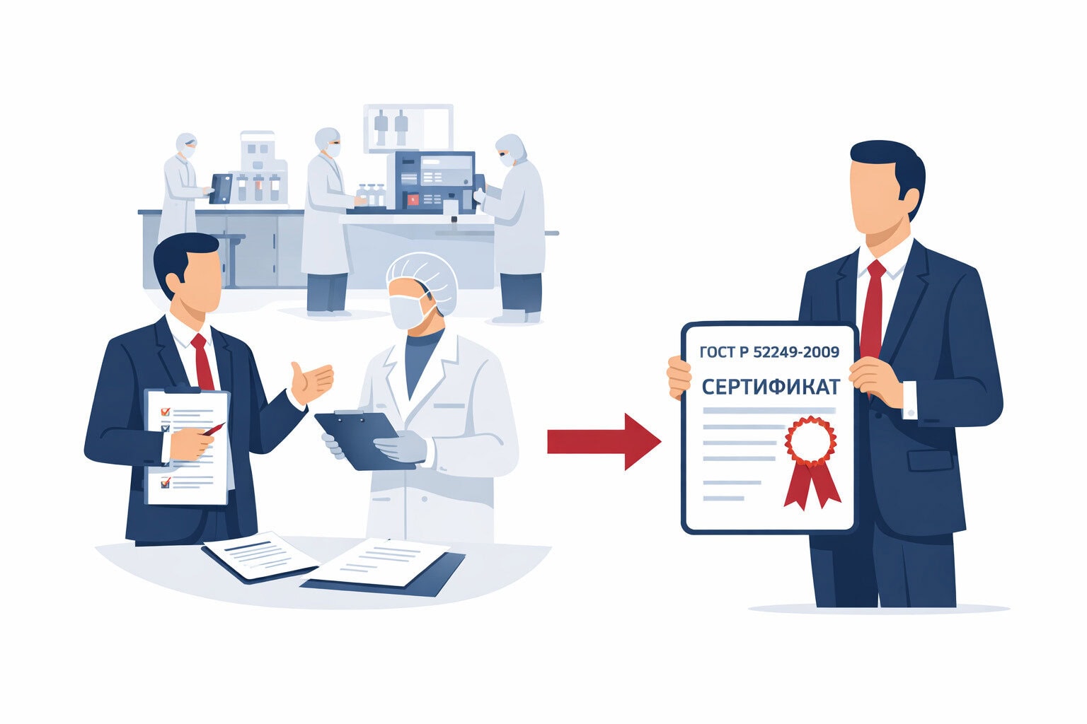 Процедура сертификации ГОСТ Р 52249-2009 в Майкопе
